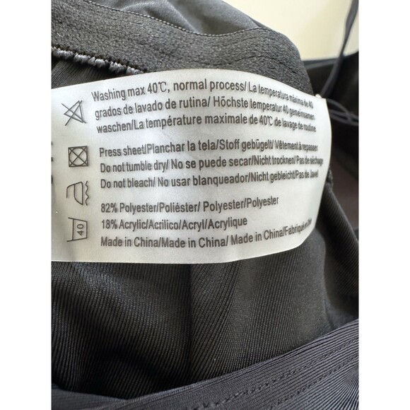 Plus Size Swim dress One Piece Swimsuit Tummy Control Swim black Skirt size 18W - Picture 12 of 14